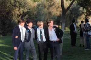 Lincoln Melcher Instagram - quick! describe homecoming in three words! 🔥🤪🎥