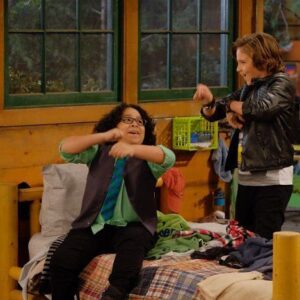 Lincoln Melcher Instagram - Thinks get heated in tonight's episode! Make sure to tune in to Bunk'd at 8:00 (7:00 CMT) on Disney Channel!🔥