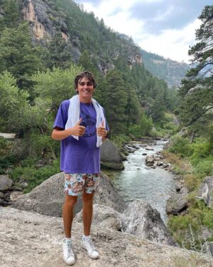 Lincoln Melcher Instagram - greetings from cowboy country! 🤠💌
