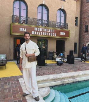 Lincoln Younes Instagram - Whirlwind week in LA with @montblanc celebrating 100 years of refinery. Iconic people, iconic places, all in honour of an icon. The Meisterstück. 🖋️
#LetsWrite #MST100 #Ad