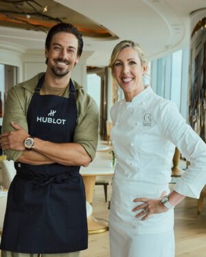 Lincoln Younes Instagram - Cooking with the legendary @chefclaresmyth. 
Had the best day with @hublot_australia experiencing what masterful craft looks like. And tastes like. Simple elements taken to elite levels. What a day… 🥲⌚️
@hublot #hublotaustralia
📸 - @chloepaulphoto