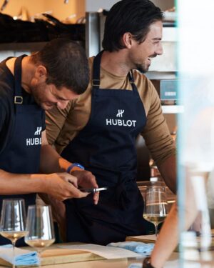 Lincoln Younes Instagram - Cooking with the legendary @chefclaresmyth. 
Had the best day with @hublot_australia experiencing what masterful craft looks like. And tastes like. Simple elements taken to elite levels. What a day… 🥲⌚️
@hublot #hublotaustralia
📸 - @chloepaulphoto