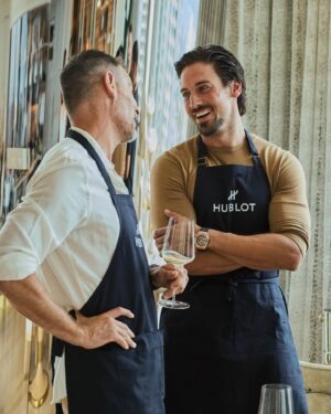Lincoln Younes Instagram - Cooking with the legendary @chefclaresmyth. 
Had the best day with @hublot_australia experiencing what masterful craft looks like. And tastes like. Simple elements taken to elite levels. What a day… 🥲⌚️
@hublot #hublotaustralia
📸 - @chloepaulphoto