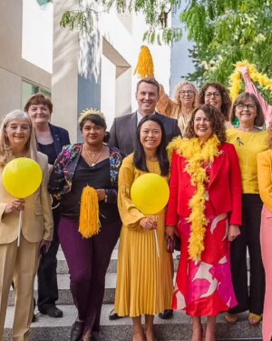 Linda Burney Instagram - Proud to stand with my colleagues for Endometriosis Awareness Month.

Endometriosis is a disease that affects 1 in 7 women. Too many women suffer in silence with this painful disease.

Our Government invested $58.3 million in last year’s budget to support women with endometriosis and pelvic pain. 

This included the establishment of 22 specialised clinics which are now all up and running.

Because we’re a Government that delivers for all Australians.