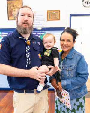 Linda Burney Instagram - Volunteer organisations like the Scouts do important work that brings families in our communities together.

A big thank you to James, Helen, John, Marcus and Baby Ethan for welcoming me to the 1st Hurstville Scout Hall.

With the support of our Government's Stronger Community grants, they've been able to repair and refurbish their historic scout hall.

Now more families can benefit from quality community spaces, supported by our government.