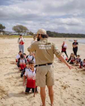 Linda Burney Instagram - Connecting with Elders and Country is so important for our youth. On-country, community-led programs keep kids engaged in school while connecting them to culture.

One of these is the Junior Ranger program, which partners kids and schools with local Indigenous ranger programs. Kids get to learn more about their culture and are excited to head to school and stay engaged.

So we’re expanding the Junior Ranger program to 50 new sites across Australia. This means more students can take part in this amazing project, just like these students from Gumbaynggirr Giingana Freedom School in Coffs Harbour NSW.

The Junior Ranger program has delivered proven results by keeping First Nations students engaged in school.

This is just one way the Albanese Government is investing in closing the gap and making a difference.