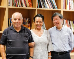 Linda Burney Instagram - They would be the last to tell anyone, but Peter and Matthew here have done something rather amazing.

They’re two of the four people in Barton who were recognised for their service to our community on Australia Day. I caught up with both of them for morning tea to thank them for their important work.

Dr Matthew Chu received a membership of the Order of Australia for his work in emergency medicine, and Peter Leondaritis received a medal for his long service to the Greek Australian community. 

So many Australians like Peter and Matthew go above and beyond for the community, and they don’t do it for recognition. But let’s give them a big congratulations for their achievements.