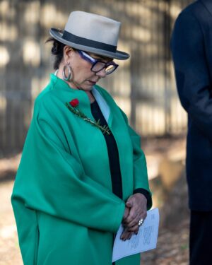 Linda Burney Instagram - It was humbling to be in the presence of those who gave so much for our country, as our community came together this morning to pay respect to all those who have served our nation in war, conflict and peacekeeping.

It was a beautiful ANZAC Day commemoration with Kogarah RSL and the Member for Kogarah, Premier Chris Minns. 

Thank you to everyone who came out to remember the sacrifice of those who have served.

Lest We Forget.
