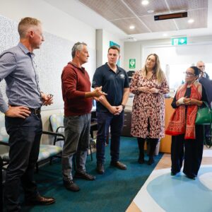 Linda Burney Instagram - On the Central Coast, you can see how the Government is delivering for Indigenous Australians. 

I met with organisations that are able to do more because of the support from our government. 

At NAISDA, they’re expanding their work as Australia’s premier Indigenous arts training organisation because of support from our government, including $13m in the latest Budget. 

At Nunyara Aboriginal Health, I heard about the work being done to improve First Nations health outcomes. We’re making medicines cheaper for Indigenous Australians by expanding the Closing the Gap PBS Co-Payment to all PBS medicines. 

I visited The Glen and shared a yarning circle with The Glen for Women community. It was a heartwarming experiencing.

And at Bara Barang Aboriginal Corporation, I met with young First Nations people who are getting work and training because of programs funded by our Government. 

The Central Coast is a beautiful part of Australia, and it was beautiful to see how our Government is making a difference.