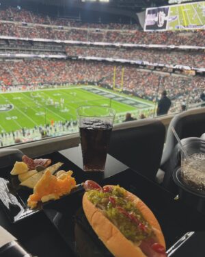 Linda Lind Instagram - First time at a Raiders game 🏈 I like watching football when it’s like this 😁