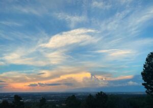 Linda Purl Instagram - In the wake of shocking news of late, I look to the skies for hope, for solace.