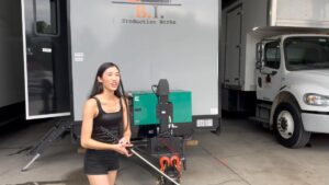 Linden Ashby Instagram - Amy Lin Workman! @itsamyworkman is so good at so many things! It’s like, “Crap, the jet’s broken down and our flight’s delayed!” We all sit around sad until Amy goes, “Oh, I can fix a jet! I’ll be right back!” Lol, Seriously, she’s amazing! #teenwolf #teenwolfmovie