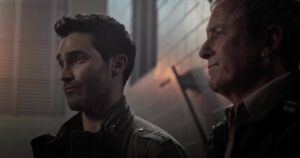 Linden Ashby Instagram - The joys of fatherhood! Lol We are officially streaming on @paramountplus today! Welcome back to the Beacon Hills!!!
