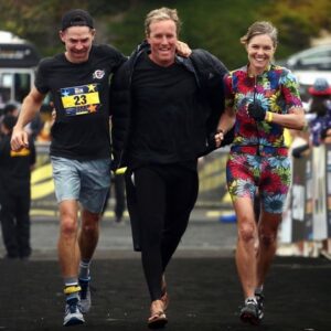 Linden Ashby Instagram - Crossing the finish line together! It was a really fun morning for a really good cause. @malibutri benefiting @childrensla