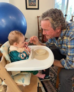 Linden Ashby Instagram - Game day jersey! A new fan is born! And then she watched the game… the first words this child ever spoke weren’t “Mama” or “Papa”, they were, “NO TUA!!!” Quickly followed by, “Three picks in the fourth quarter!!!!???? Are you F—-ing kidding me???” I was a little surprised by the extent of her vocabulary but agreed with her one hundred percent.