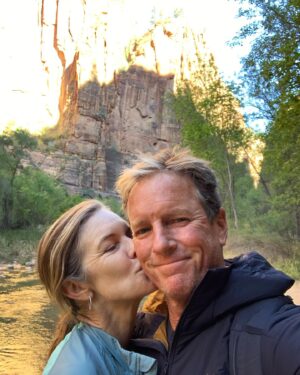 Linden Ashby Instagram - Camping, hiking, biking, getting kissed by pretty girls… life is good. And Zion National Park is stunning!