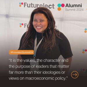 Lindiwe Mazibuko Instagram - #HappeningNow. Futurelect alumni are officially welcome to the inaugural Alumni Summit. Lindiwe Mazibuko, Co-Founder and CEO of Futurelect, is giving her alumni speech to the fellows. 

Key takeaways:
👉it is the values, the character and the purpose of leaders that matter far more than their ideologies or views on macroeconomic policy.
👉Amidst Africa’s democratic promise lies a stark reality: Africa, home to the world’s youngest population, remains governed by some of its oldest leaders
👉The make-up of our graduate classes reflects a commitment to cultivating a new generation of leaders who are representative of the full tapestry of society
#FuturelectSummit24 #Futurelect