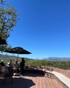 Lindiwe Mazibuko Instagram - Winelands adventure at beautiful @baccoestate ❤️🍷