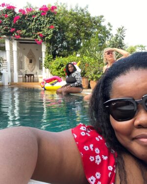 Lindiwe Mazibuko Instagram - Weekend in the sun. ❤️😎 

(👙 by @lovebravissimo)