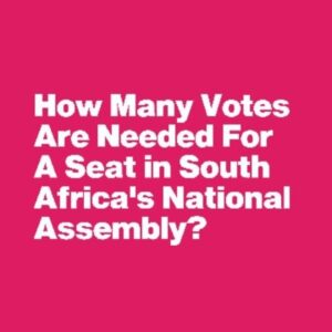 Lindiwe Mazibuko Instagram - Curious about election mathematics? Let's break it down for you! 🔢

In the 2024 🇿🇦 elections, the number of votes needed to win one parliamentary seat depends on how many people actually vote. Here's how it works:

 How Seats are Allocated:

✴️ The number of votes cast is divided by 401 seats.
✴️ This determines how many votes are needed to win one seat in parliament.
✴️ With independent candidates now able to contest, seat allocation starts with the regional list of seats for independents.

Want to learn more about the voting process and how your vote counts? Check out our educational videos on YouTube at the link in bio.

#GetCivicsSavvy with #Futurelect and #VoteWithPurpose  #SAelections24