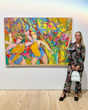Lindsay-Elizabeth Hand Instagram - A very colorful weekend with my forever gal @jennamcdonaldart 🪄💃🎨🔮🧈