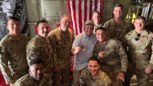 Lindsey Graham Instagram - Happy 4th of July from Iraq. 

I’m honored to be visiting with our troops today.  It’s a great day to be an American and spend time with the brave men and women who keep us safe.

Thank you as well to our diplomats who work to protect and secure American interests around the world.  Keep safe and have a great 4th of July! 

 
🇺🇸 🇺🇸 🇺🇸
#july4th