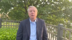 Lindsey Graham Instagram - I’m so proud of the courageous young men at UNC that protected our flag and stood up for America against the pro-Hamas protesters on their campus. 
 
The actions of these young men make me hopeful for the next generation’s love for our country. 

Fellas, as a thank you for protecting Old Glory, Chick-fil-A is on the way this morning, compliments of Team Graham! 🇺🇸