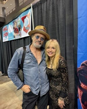 Linnea Quigley Instagram - With @michael_rooker at @ocomiccon