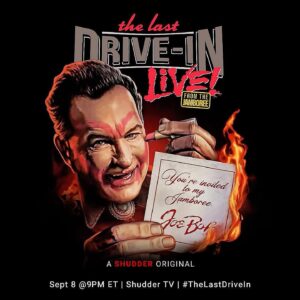 Linnea Quigley Instagram - @amelia_kinkade and I will be on a very special episode of @joebobbriggsofficial THE LAST DRIVE-IN tonight! (Friday September 8) Recorded at the very first Jamboree at the @mahoningdriveintheater 
Tune into Shudder TV and AMC TV at 9pm Eastern/6pm Pacific! Available On demand Friday, September 15