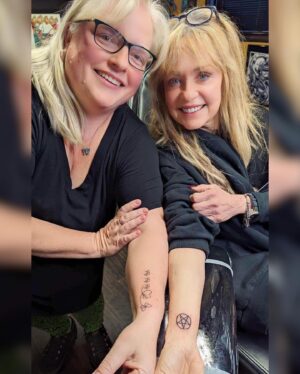 Linnea Quigley Instagram - I finally popped my tattoo cherry! Thanks @soulwindowstattoo