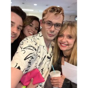 Linnea Quigley Instagram - Had a great time seeing lots of old friends at the West Coast premiere of Thrust! yesterday in Beverly Hills