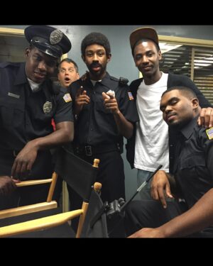 Lionel Boyce Instagram - After Loiter Squad we shot a pilot based off the  Po-Po skit, but ultimately never made it. Here’s some photos from it to look at with your eyes. Photos taken by @bettonred