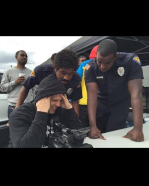 Lionel Boyce Instagram - After Loiter Squad we shot a pilot based off the  Po-Po skit, but ultimately never made it. Here’s some photos from it to look at with your eyes. Photos taken by @bettonred