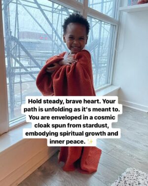 Lisa Berry Instagram - Hold steady, brave heart. 
Your path is unfolding as it’s meant to. 
You are enveloped in a cosmic cloak spun from stardust, embodying spiritual growth and inner peace. ✨

Think about a time when patience allowed something important in your life to unfold in its due time. Consider how this experience felt and how it contributed to your personal growth and resilience. #journalprompt

Knowing you can trust in that force changes everything: you think differently, speak with new wisdom, and act with deeper intention. This reflection can help you rise again, reconnecting you with the energy   alignment needed to trust your unfolding path. Embrace this moment of surrender and letting go as you move toward transformation.

Seeking clarity and hope? My weekly newsletter is your steadying force in nurturing self-care and empowerment. 
Go to @lisaberrylive to sign up. 💌

Drop a ✨ if you’ve felt uncertain but unfolding brought unexpected grace, sharing a glimmer of hope for someone else. May the Fourth be with you. 

Ps. Show this post some ❤️ if you needed to hear this. #jedi