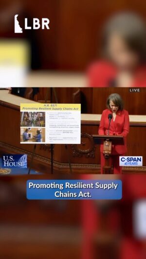 Lisa Blunt Rochester Instagram - I took to the House Floor tonight to urge my colleagues to support my bipartisan bill w/ @replarrybucshon, the Promoting Resilient Supply Chains Act, which will be voted on this week. Passing this bill will mark a major step toward proactively strengthening our supply chains.