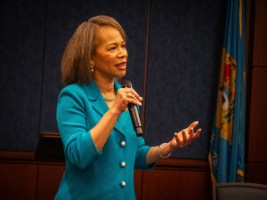 Lisa Blunt Rochester Instagram - I was proud to join @senatorcarper and @senatorchriscoons in celebrating all 15 Delaware students accepted into our nation's prestigious service academies. To this year's students - congratulations on this incredible achievement and best of luck on the journey ahead.