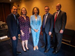 Lisa Blunt Rochester Instagram - I’m grateful to have hosted a conversation today with my Future of Work Caucus co-chair @repandrewgarbarino to hear from experts about how we can harness emerging technologies like artificial intelligence to help solve workforce challenges facing the health care system.
