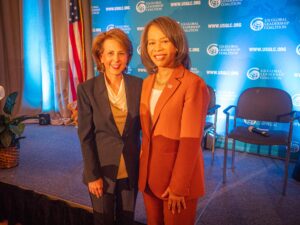 Lisa Blunt Rochester Instagram - Great to join @senatorchriscoons & other leaders to kick off @usglc's 2024 Mid-Atlantic Regional Summit in Wilmington today.

We talked about how development & diplomacy are critical to strengthening the U.S.'s global footprint, growing our economy, & creating jobs in Delaware & abroad.