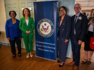 Lisa Blunt Rochester Instagram - Seniors are seeing lower health care & prescription drug costs thanks to the Inflation Reduction Act we passed last Congress.

Proud to be w/ Centers for Medicare & Medicaid Services Administrator Chiquita Brooks-LaSure, @westsidehealth, & @aarpdelaware at the Wilmington Senior Center today to spread the word about these cost-saving benefits.

The IRA capped the cost of insulin at $35/month, reduced prescription drug costs, made recommended vaccines free & gave Medicare the power to negotiate the price of prescription drugs.

Bottom line - it's making health care more affordable & putting $$$ back in people's pockets.