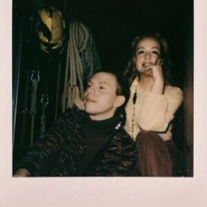 Lisa Ekdahl Instagram - Loge romantik/Backstage häng är det bästa hänget.
(Och sido-begåvning för foto gör att små viktiga ögonblick fångas och förevigas av trummis och kapellis)
Polaroid @pontusgillgren 
Fuji X100V @mathiasblomdahl