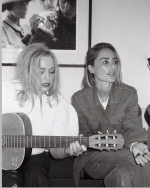 Lisa Ekdahl Instagram - Always hungry for the MEANINFUL and this is just that.
Creating with the multifaceted, extraordinary @aninebing is such a trip.
We will tell you more SOON!

LOVE US 🖤🤍