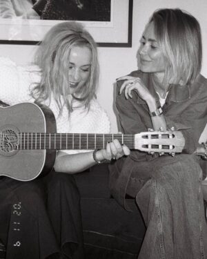 Lisa Ekdahl Instagram - Always hungry for the MEANINFUL and this is just that.
Creating with the multifaceted, extraordinary @aninebing is such a trip.
We will tell you more SOON!

LOVE US 🖤🤍
