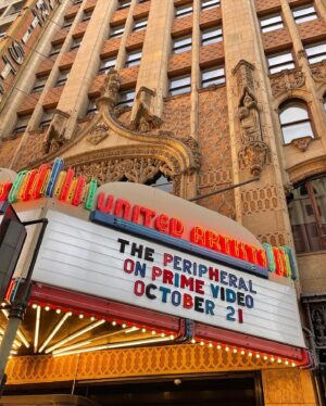 Lisa Joy Instagram - Pics from the LA premier of our new show #ThePeripheral, on Amazon!  Such a fun night!