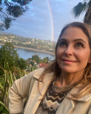 Lisa LoCicero Instagram - Rainbow in my yard! #silverlake