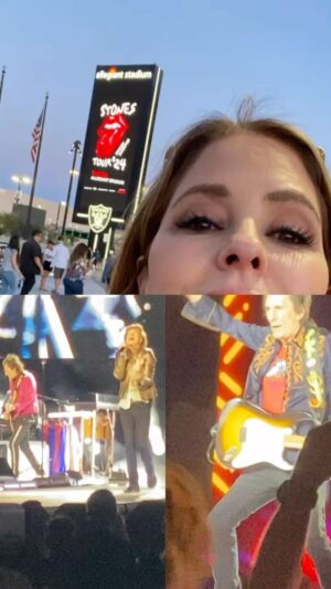 Lisa LoCicero Instagram - I too am old! I like being old..Watching other old people enjoy being old is oddly captivating.. #rollingstones #lasvegas