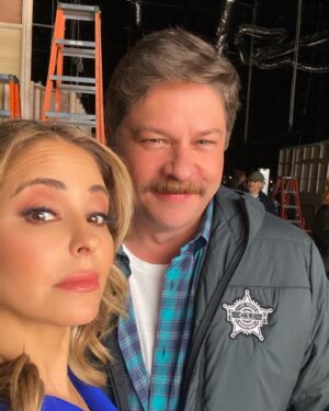 Lisa LoCicero Instagram - Tonight’s the night! My #csilasvegas  If @lexmedlin77 shows up at your door, I hope you don’t have any loose body hairs or effluvium laying about.. @csicbs Did Tawny Tyler do the crime..? See for yourself..
She looks pretty guilty..