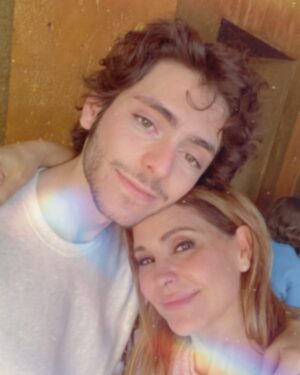 Lisa LoCicero Instagram - Best New Years Day ever… this amazing young man took me out to lunch.. a little place in our neighborhood where I used to eat when I was pregnant with him.. I was shooting a little film at that time and had to shoot a scene with me walking across Sunset Blvd. right outside this restaurant.. Today we held hands as we walked across one way.. then back again..remembered being a scared young pregnant lady then and an old proud mom so full of love and admiration for this amazing human today..
Things work out.  Love you @lukas.jann and thanks for lunch..❤️🦚🙏🏽 #TheKitchen #SunsetBlvd #newyearsday #peace