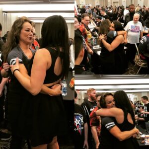 Lisa Moretti Instagram - @reallisamarie Such a great friend and beautiful person! #TheBigEvent2018 #wwechampions