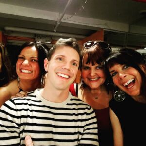 Lisa Moretti Instagram - @jakeshears a generous host to #friends #NYC #kinkybootsbdway