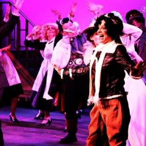 Lisa Moretti Instagram - @lisamorettiofficial performing in #thedrowsychaperone #sanjuancommunitytheatre #trixtheaviatrix May10th opening night